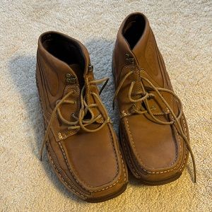 Men’s redwing leather boots used but in excellent condition